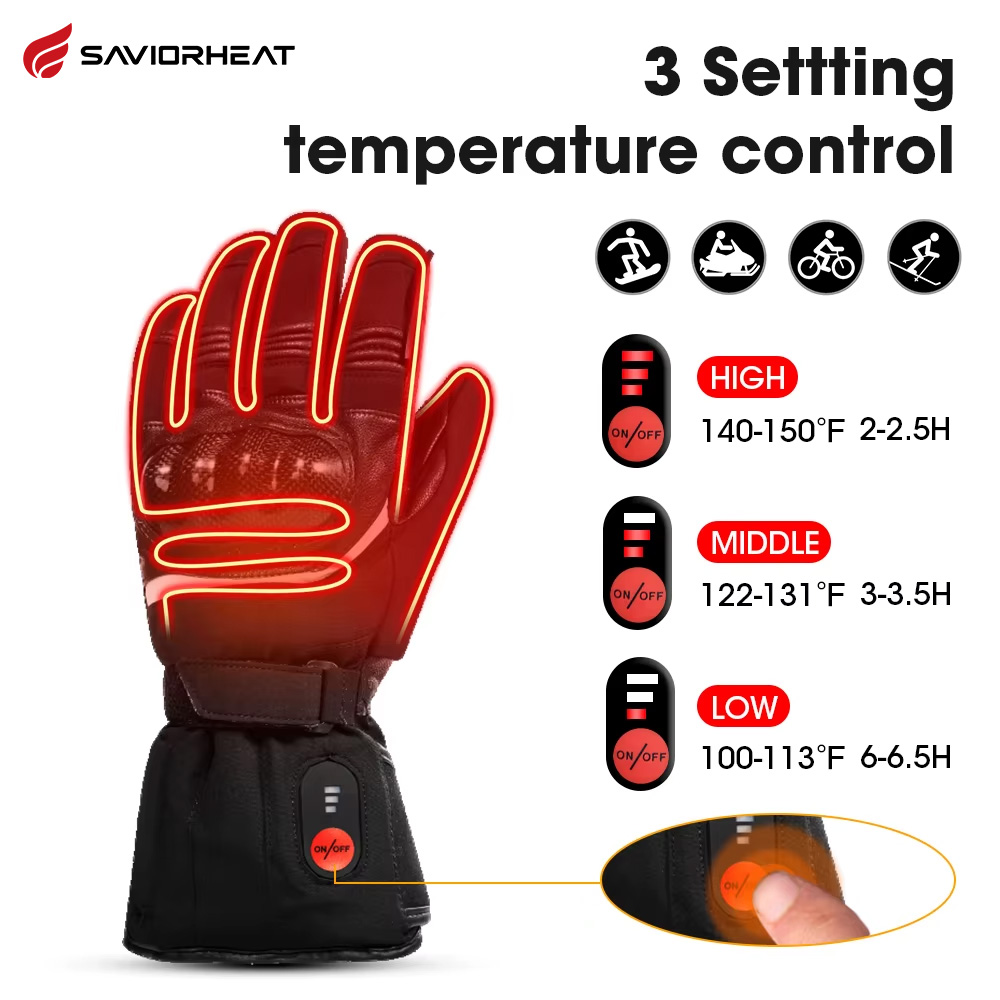 Heat Resistant Glove - Sarung tangan motor tahan air 100%,