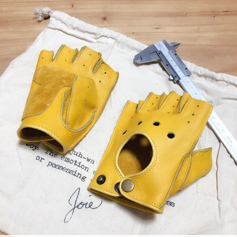 Sarung Tangan Kulit Setengah J - Leather Driving Glove ulasan dan harga