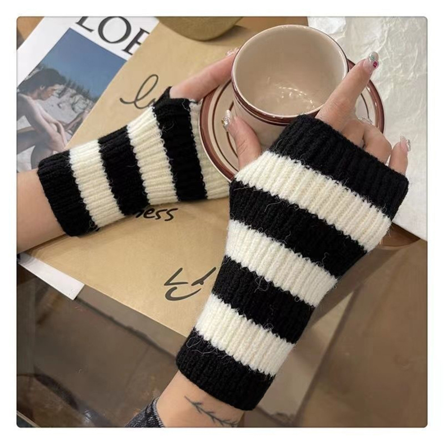Aksesoris Y2k Sarung Tangan Ra - Fingerless Glove Knit ulasan dan harga