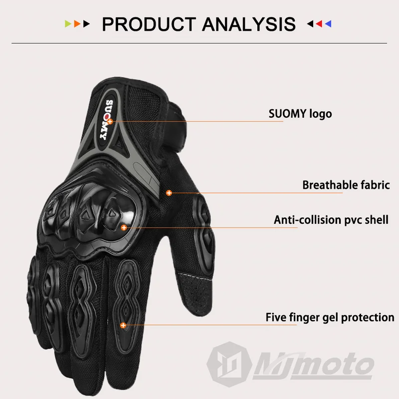 Sarung Tangan Motor Layar Sent - Motorcycle Glove Knuckle ulasan dan harga